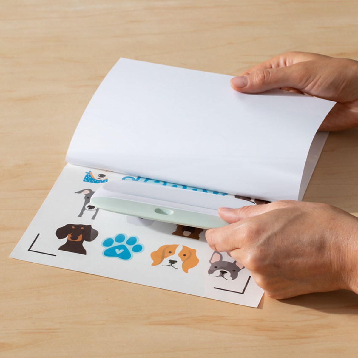 Kit vinilos imprimibles blancos Cricut 6 + 6 Hojas para Joy Xtra 7