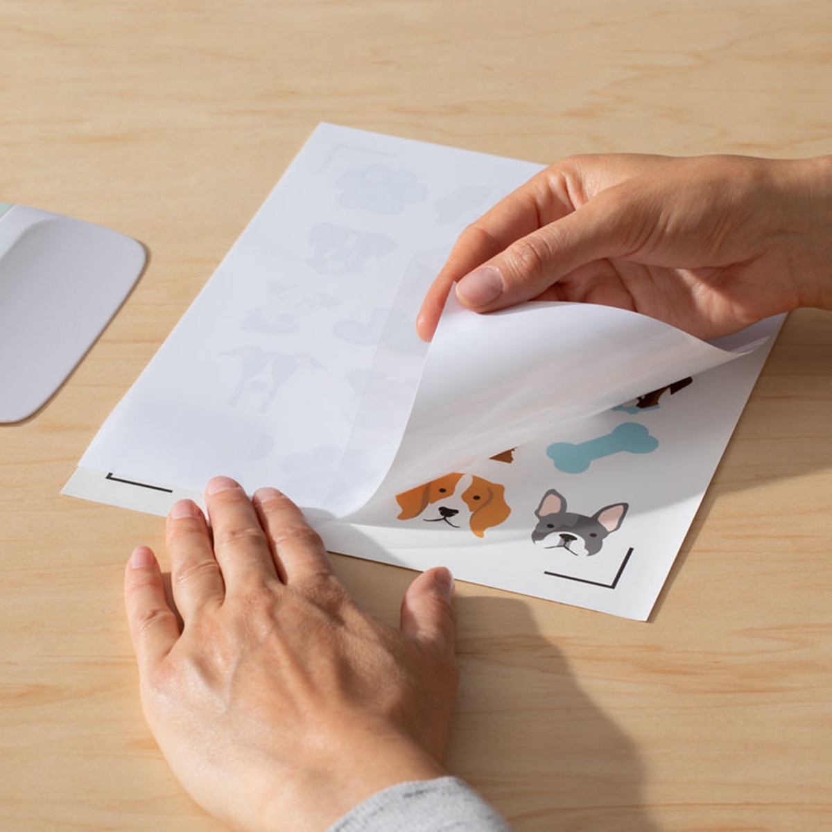Kit vinilos imprimibles blancos / holográficos Cricut 5 + 5 Hojas para Joy Xtra 7