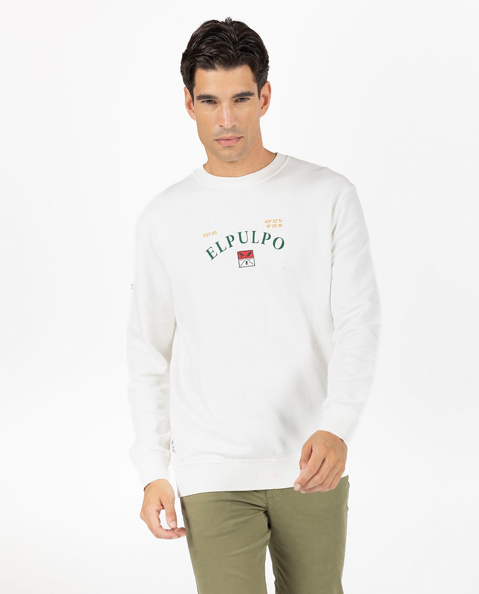 Sweat avec imprimé logo