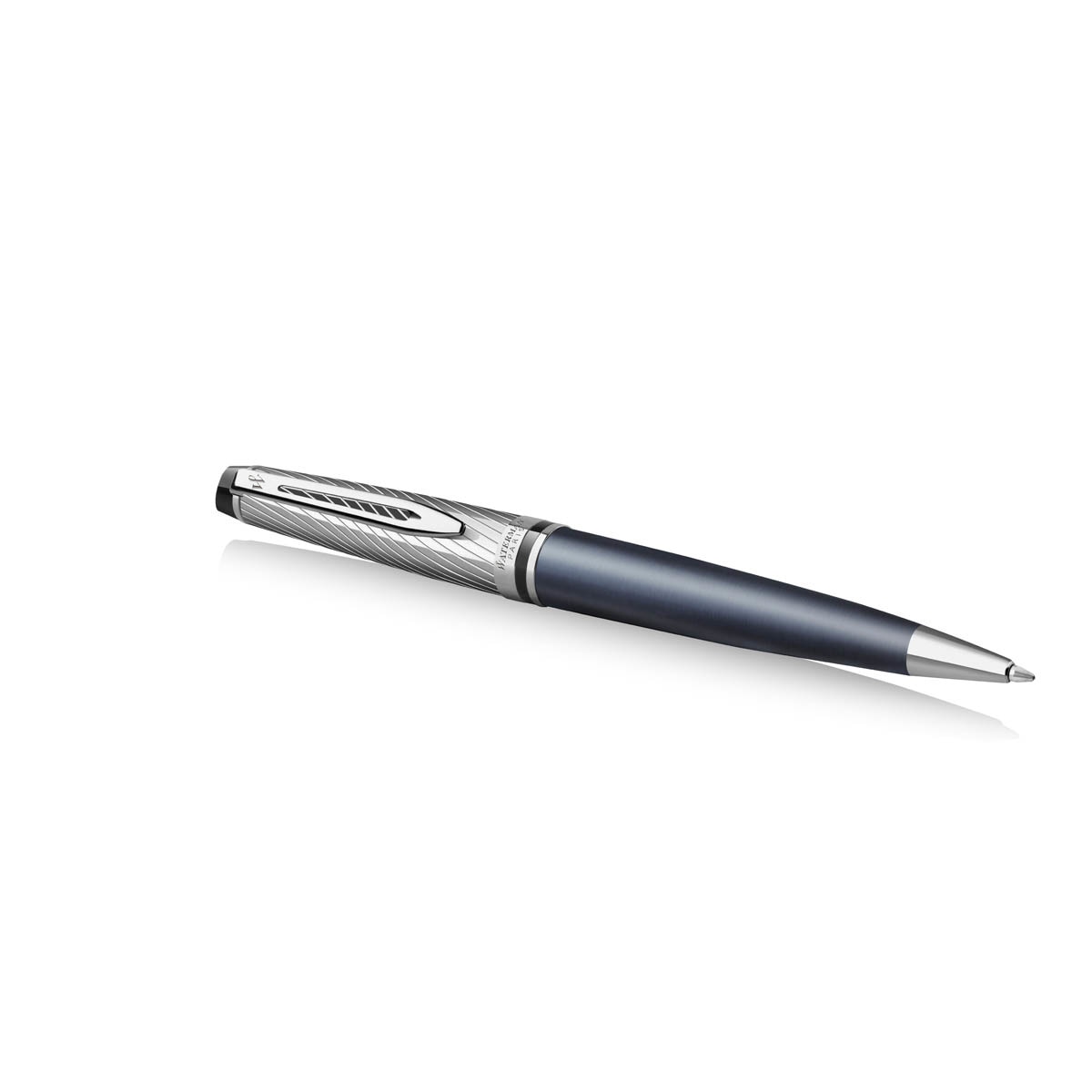Caneta Esferográfica Expert Deluxe - Cinzento Cinzento-4