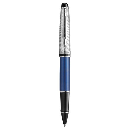 Stylo Roller Waterman Lady Bleu Lapis Lazuli - Modèle K224 - Occasion Très Bon état - Recharge Neuve Incluse