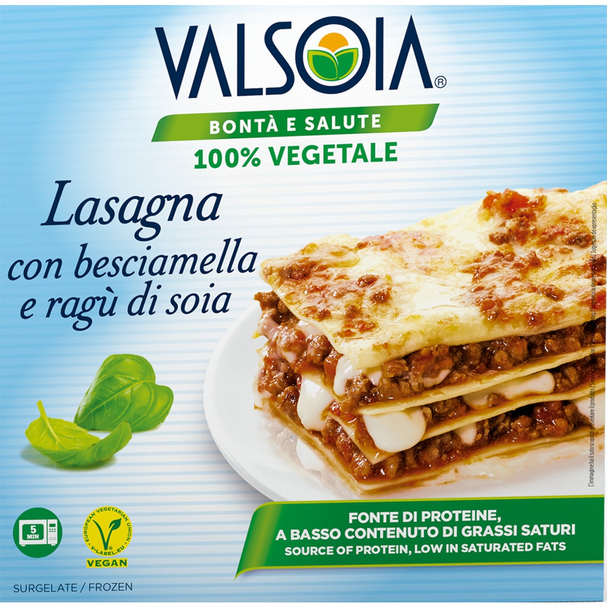 Lasanha de Bolonhesa Vegan embalagem 300 g