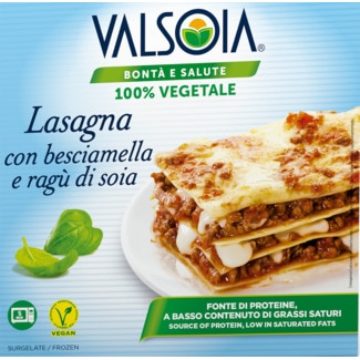 Lasanha de Bolonhesa Vegan embalagem 300 g - Valsoia