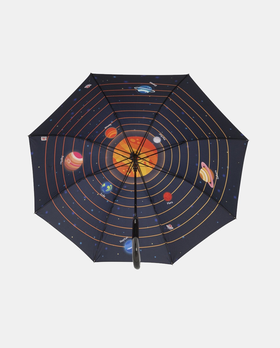 Parapluie long automatique original Art Galaxy