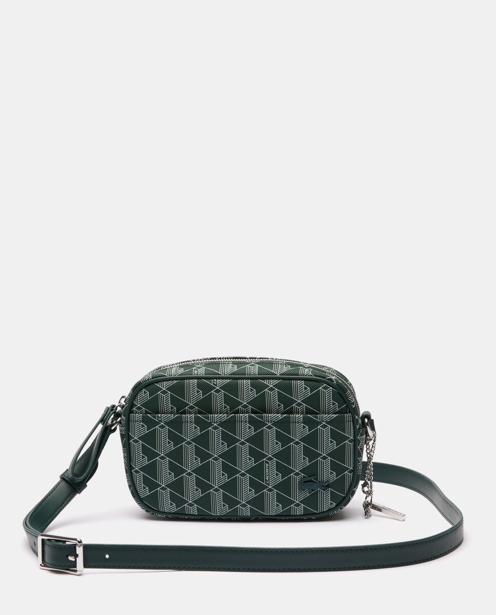 Petit sac à bandoulière à imprimé logos