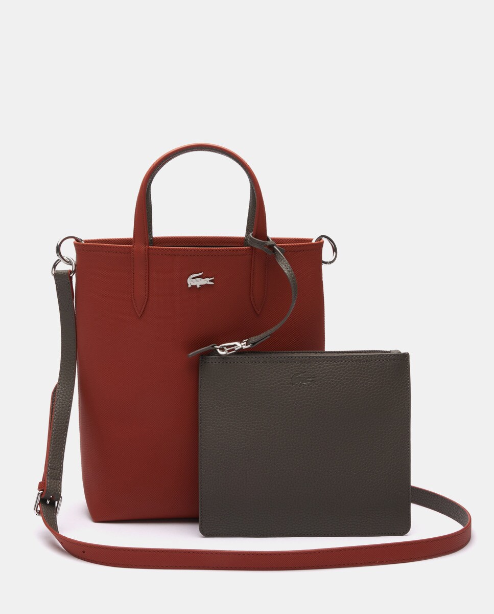 Sac tote moyen réversible à bandoulière amovible