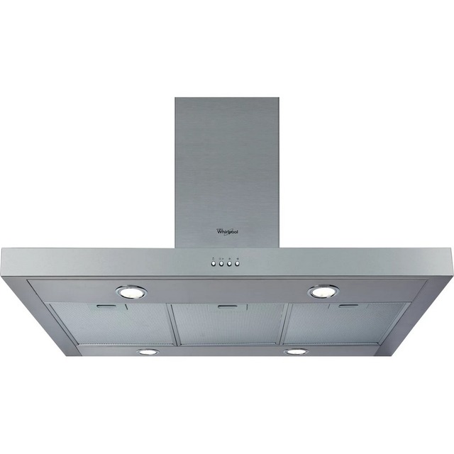 Imagem 0 de Exaustor de Ilha Whirlpool WIB93LMX de 3 Velocidades e 90 cm - Inox
