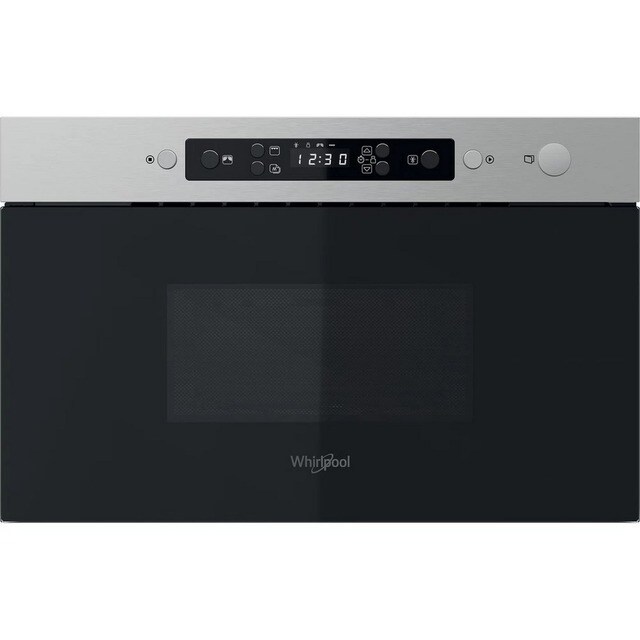Imagem 0 de Micro-ondas Encastrável com Grill  Whirlpool MBNA920X Função Jet Defrost de 750 W e de 22 Litros - Aço Inoxidável