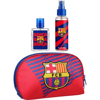 FC Barcelona neceser con eau de toilette infantil masculina spray 50 ml + eau de toilette corporal spray 100 ml - Air Val
