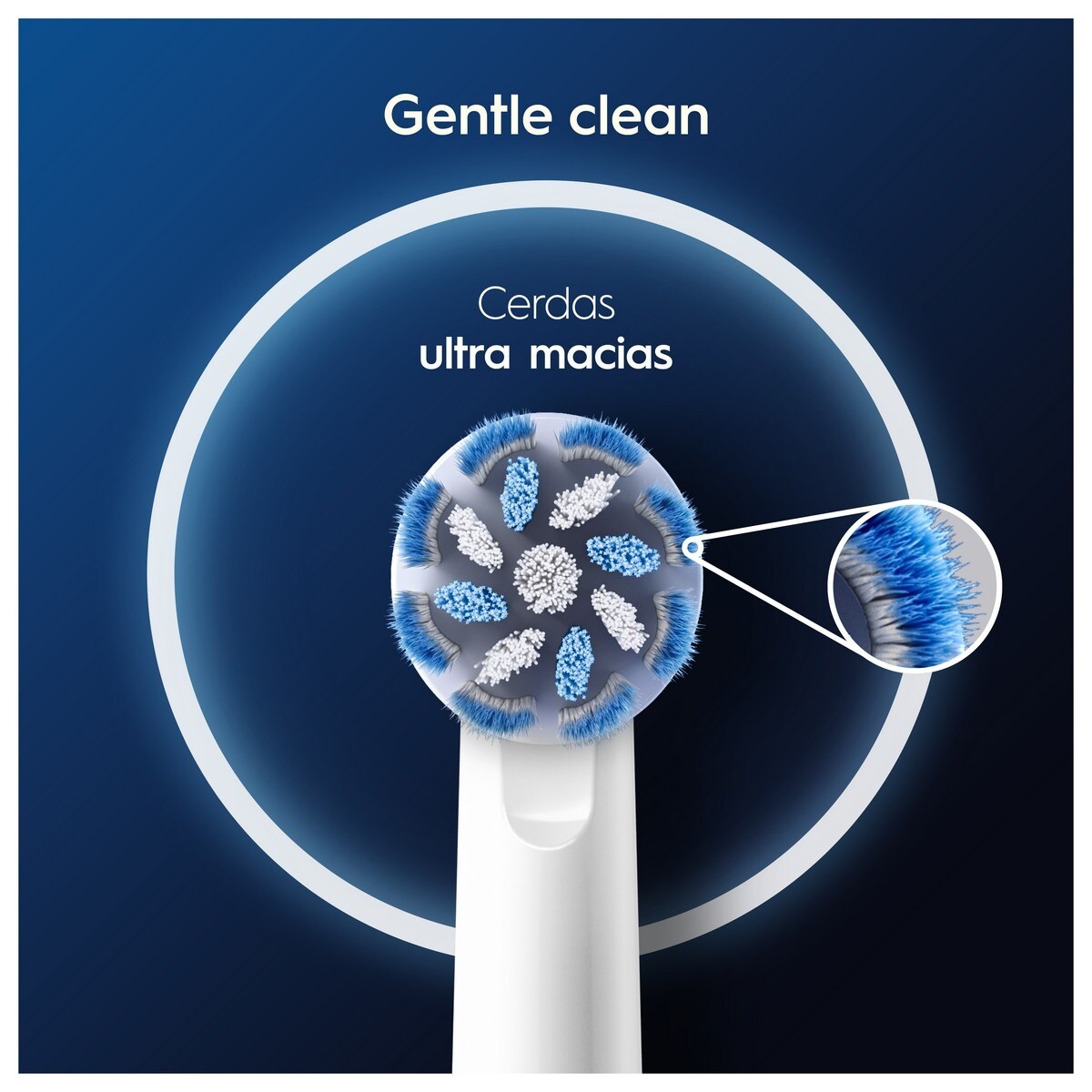 Recargas Escova de Dentes Elétrica Oral-B Braun Pro Sensitive Clean - 3 Unidades - Branco Branco-4