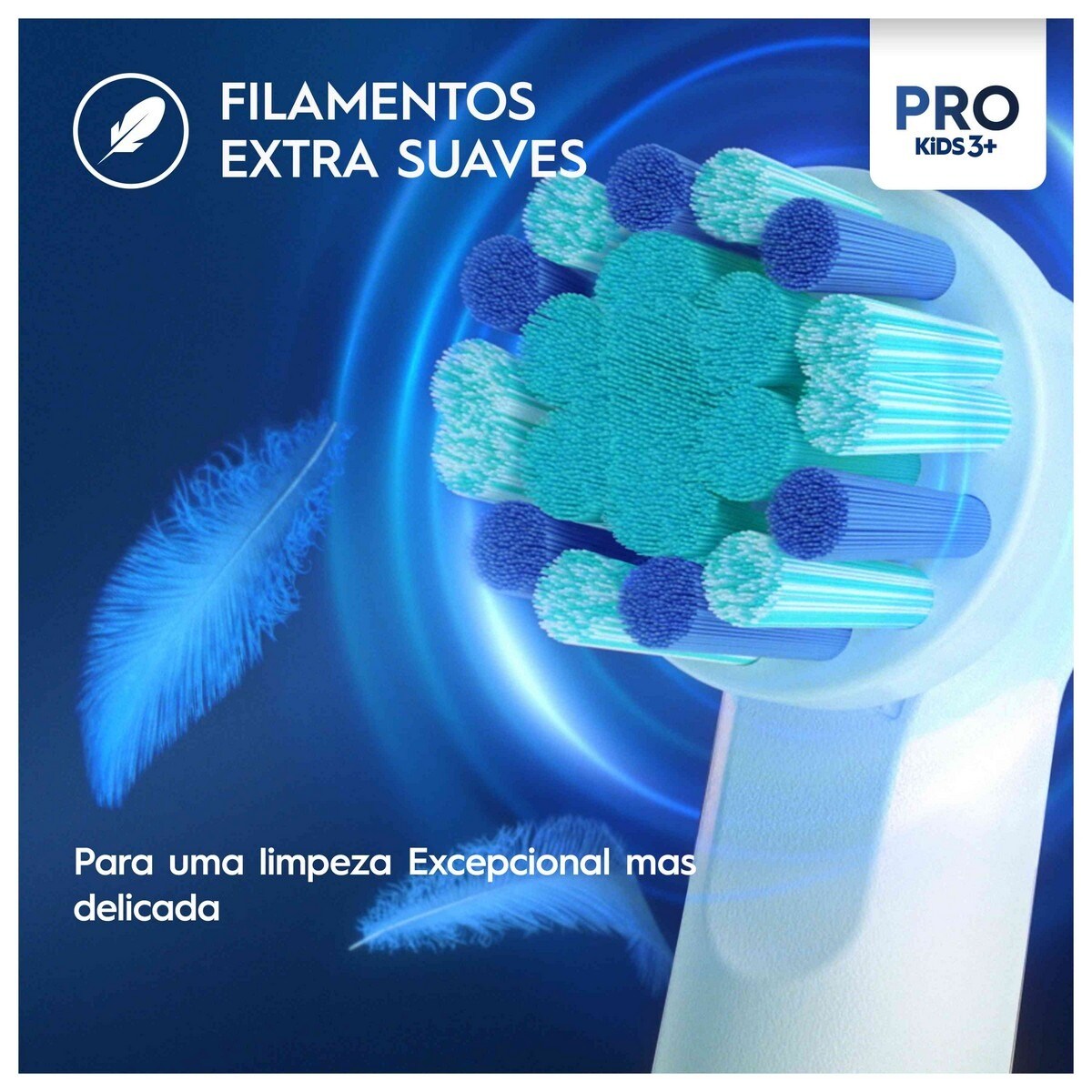 Recargas Escova de Dentes Elétrica Oral-B Braun Pro Kids Star Wars - 4 Unidades - Branco Branco-3
