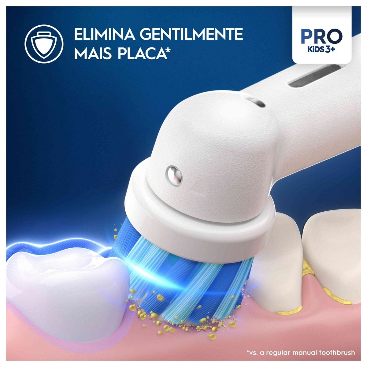 Recargas Escova de Dentes Elétrica Oral-B Braun Pro Kids Star Wars - 4 Unidades - Branco Branco-2