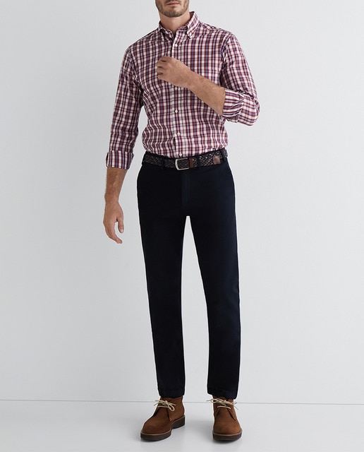 Imagen 0 de Camisa de hombre classic de cuadros multicolor