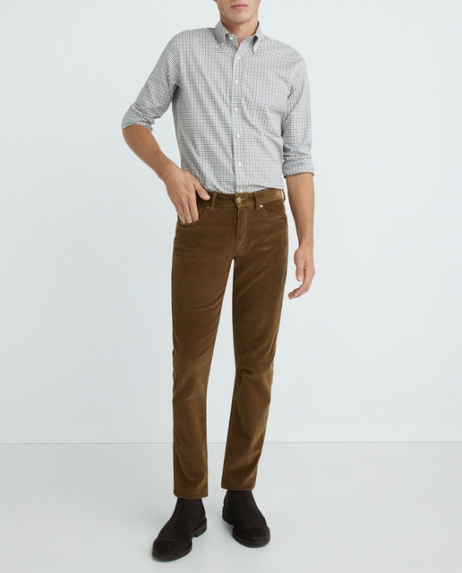 Imagen 0 de Camisa casual cuadros manga larga