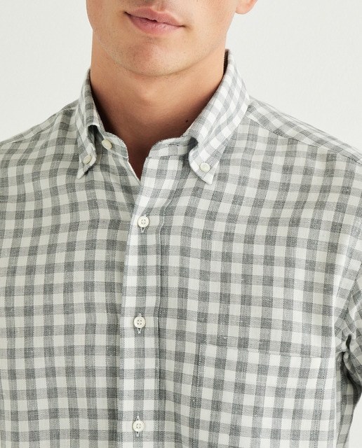 Imagen 0 de Camisa casual cuadros manga larga