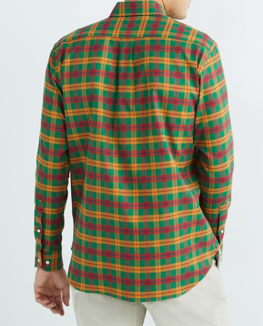 Imagen 0 de Camisa casual cuadros manga larga de franela