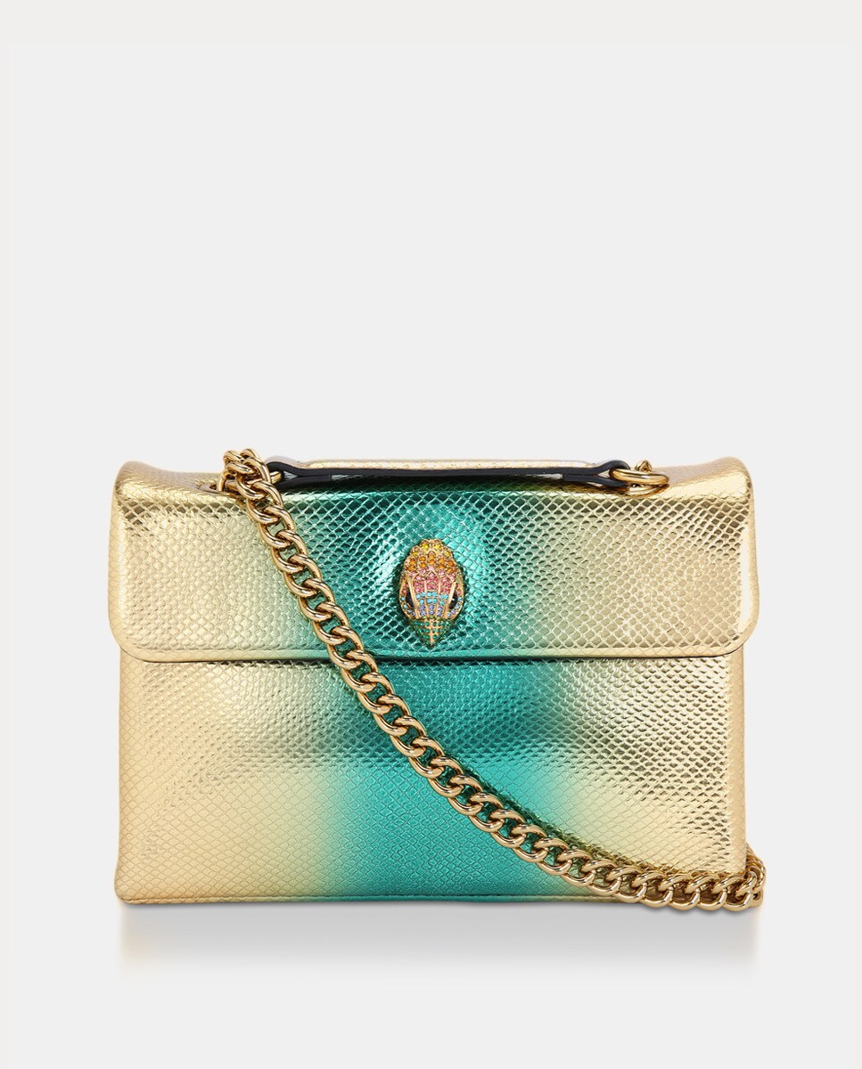 Sac porté épaule Kensington et texture croco