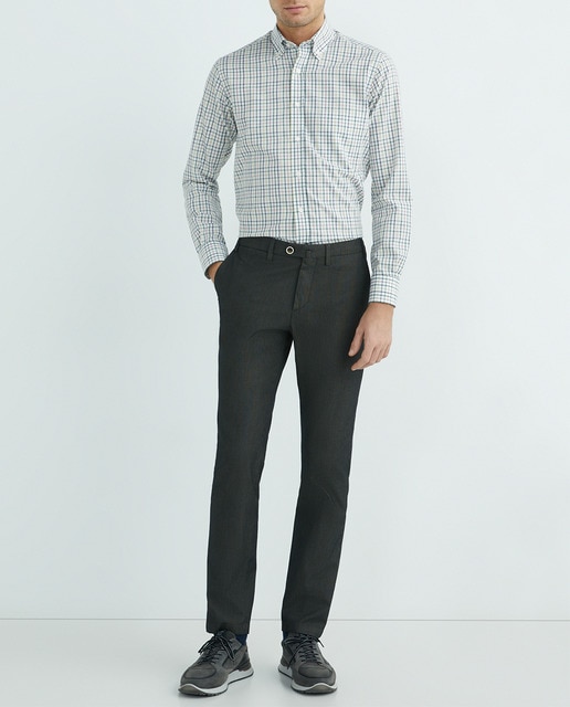 Imagen 0 de Chino de hombre regular micro dibujo