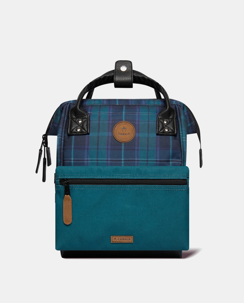 Sac à dos à carreaux foncé Adventurer Birmingham Small déperlant