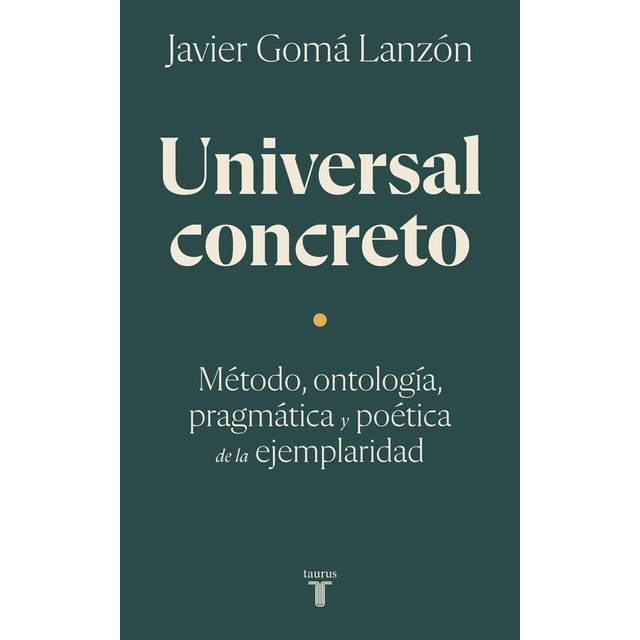 Imagen 0 de Universal concreto: Método, ontología, pragmática y poética de la ejemplaridad  (Tapa blanda)