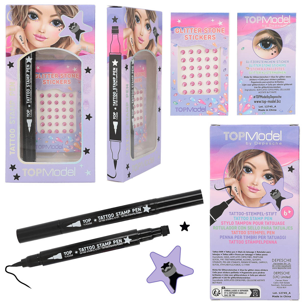 Caneta para tatuagens TOPModel 3