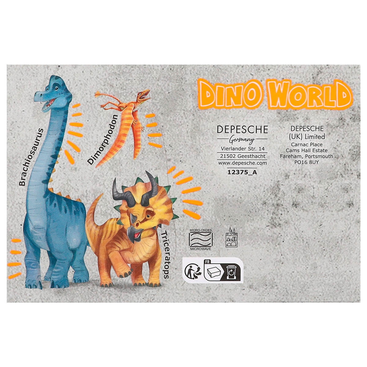 Taza con relieve T-REX Dino World 6