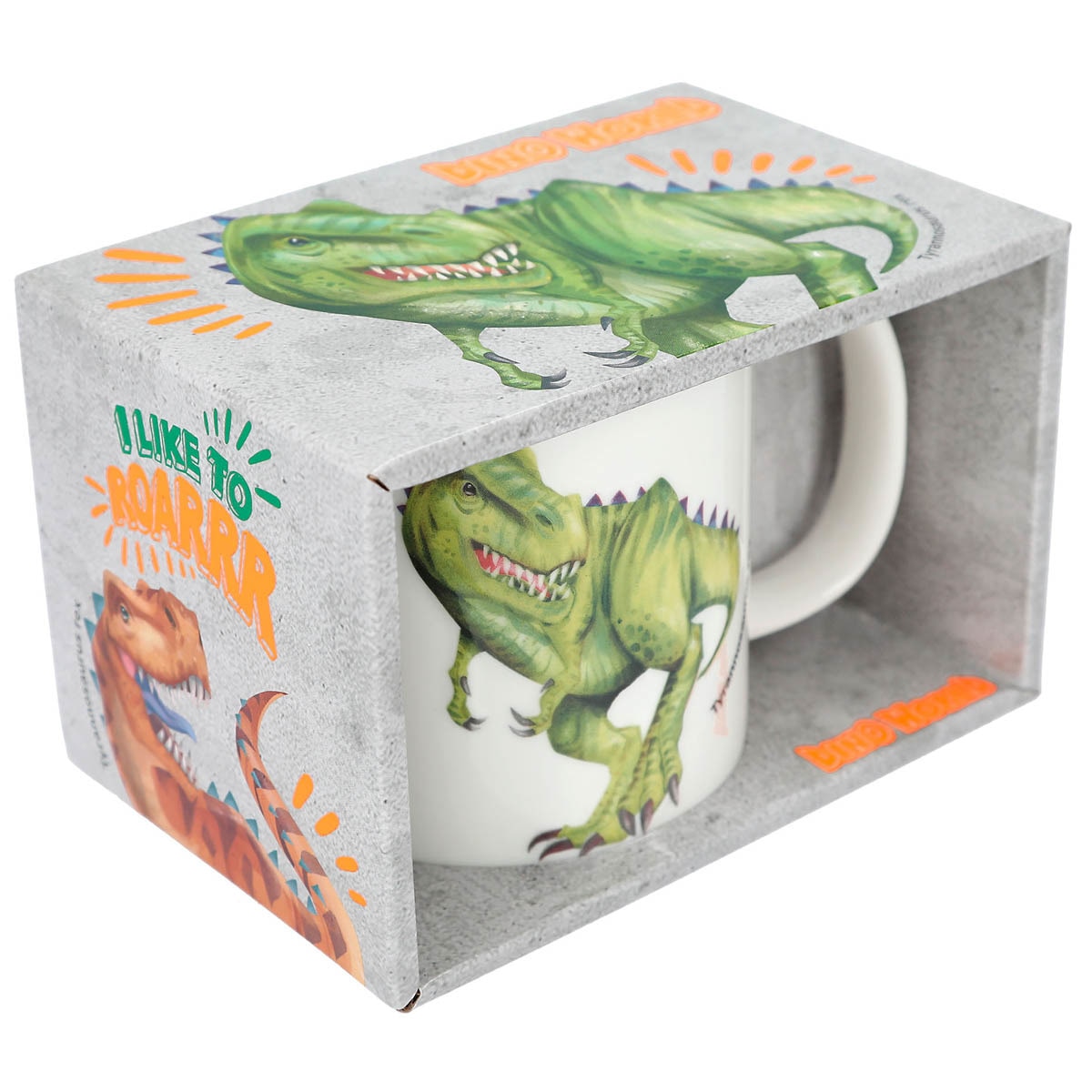 Taza con relieve T-REX Dino World 2