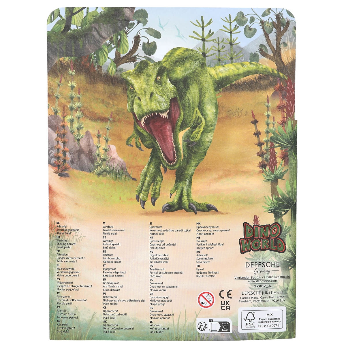 Mini sticker fun Dino World 5
