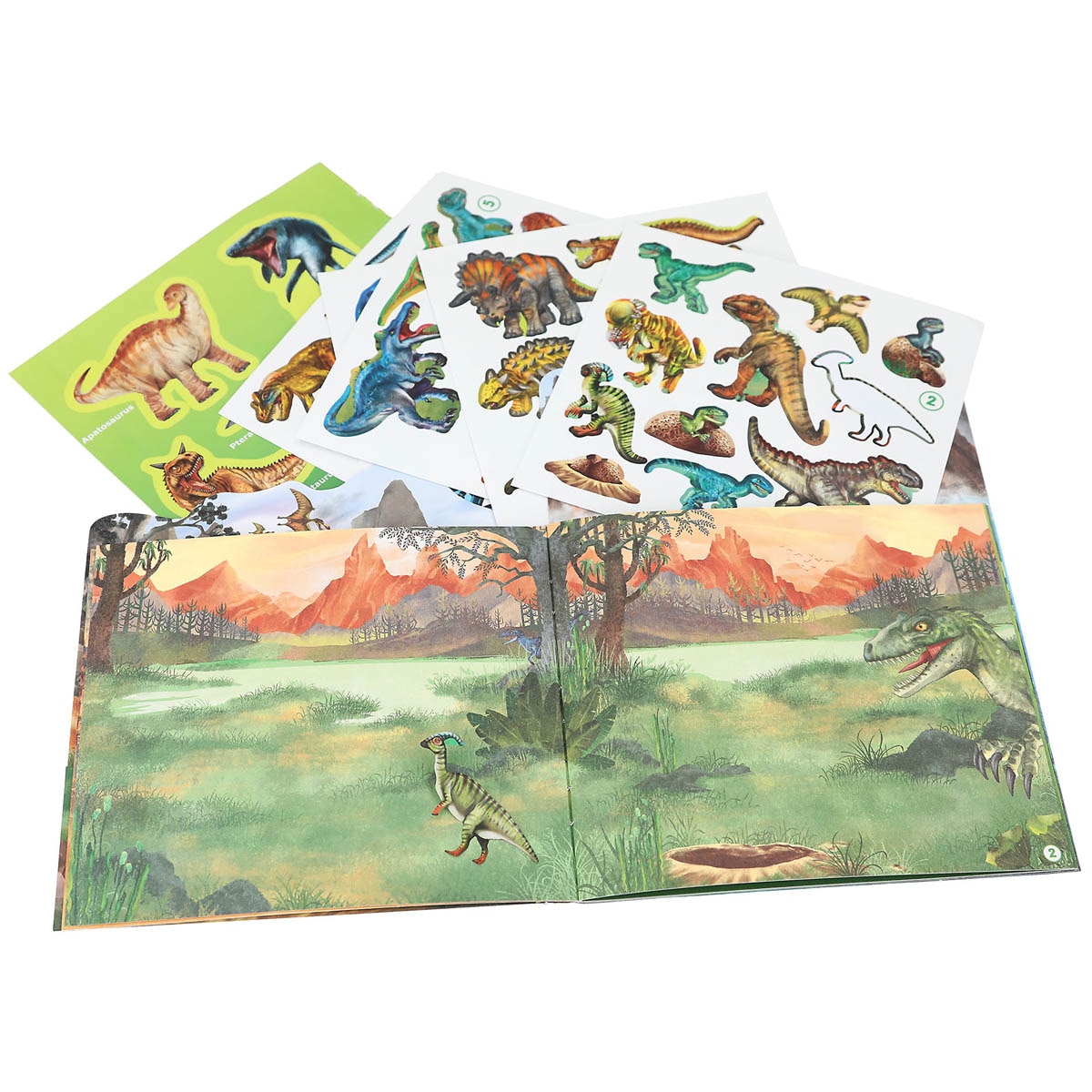 Mini sticker fun Dino World 3