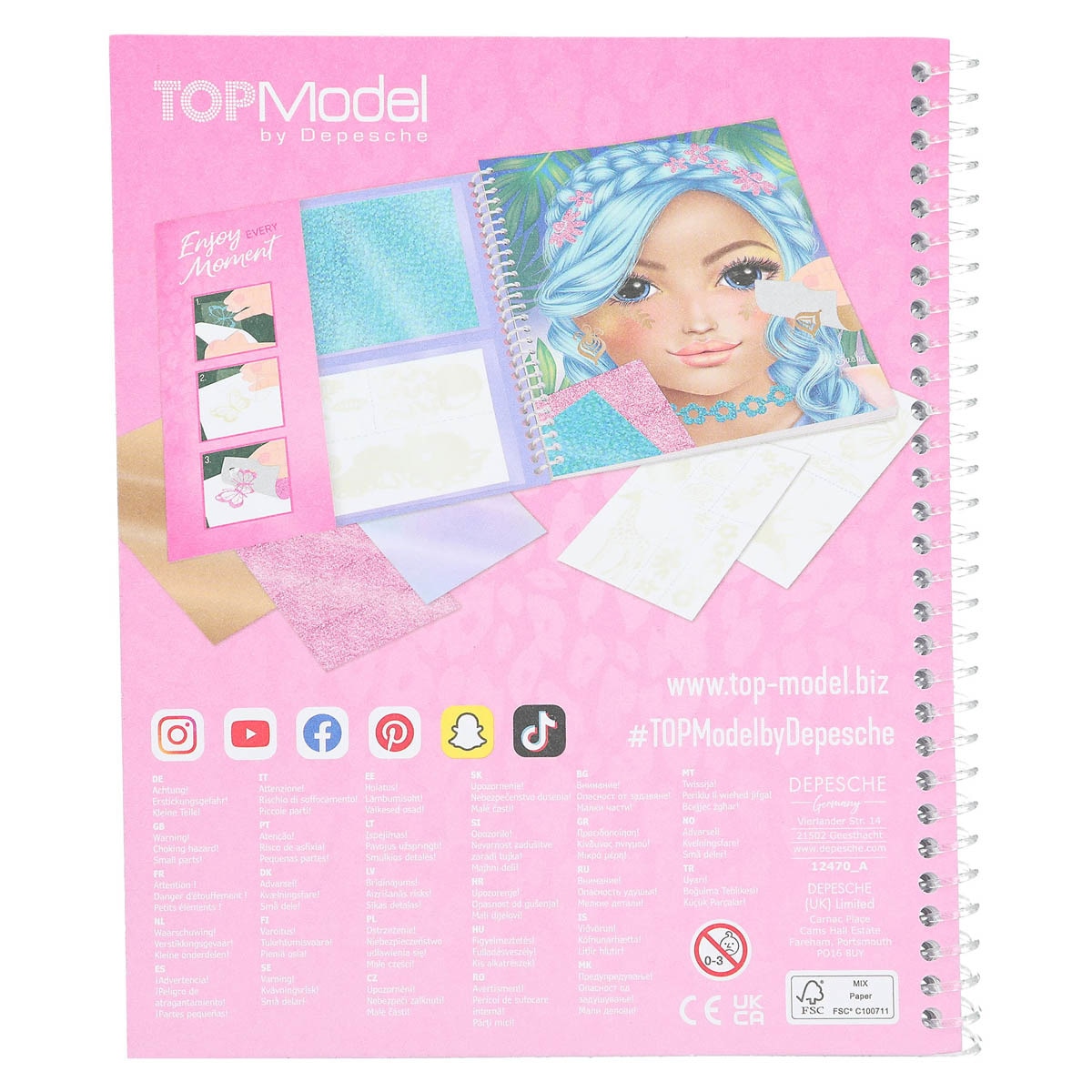 Libro Stick & Shine TOPModel 7