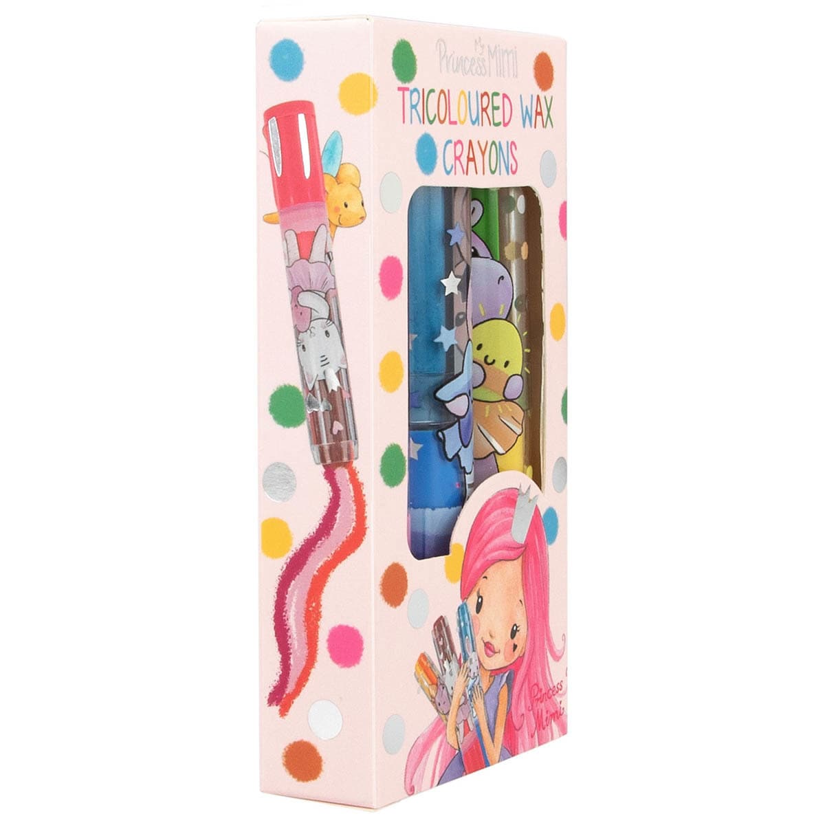 Set de ceras tricolor Princess Mimi 3