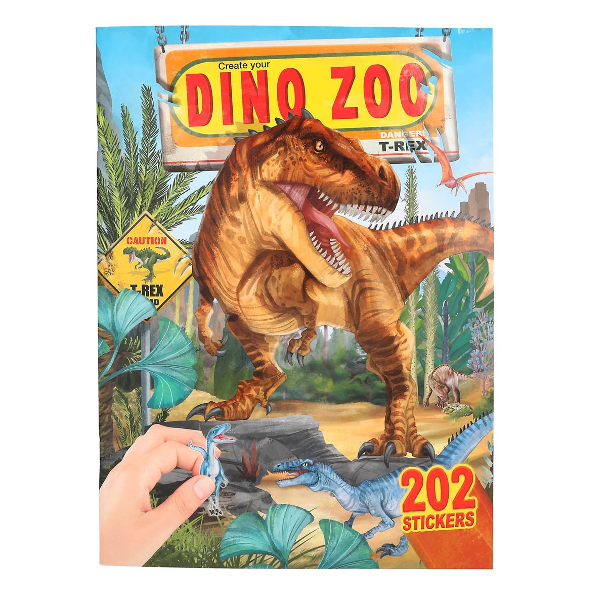 Cuaderno crea tu Dino Zoo Dino World 2
