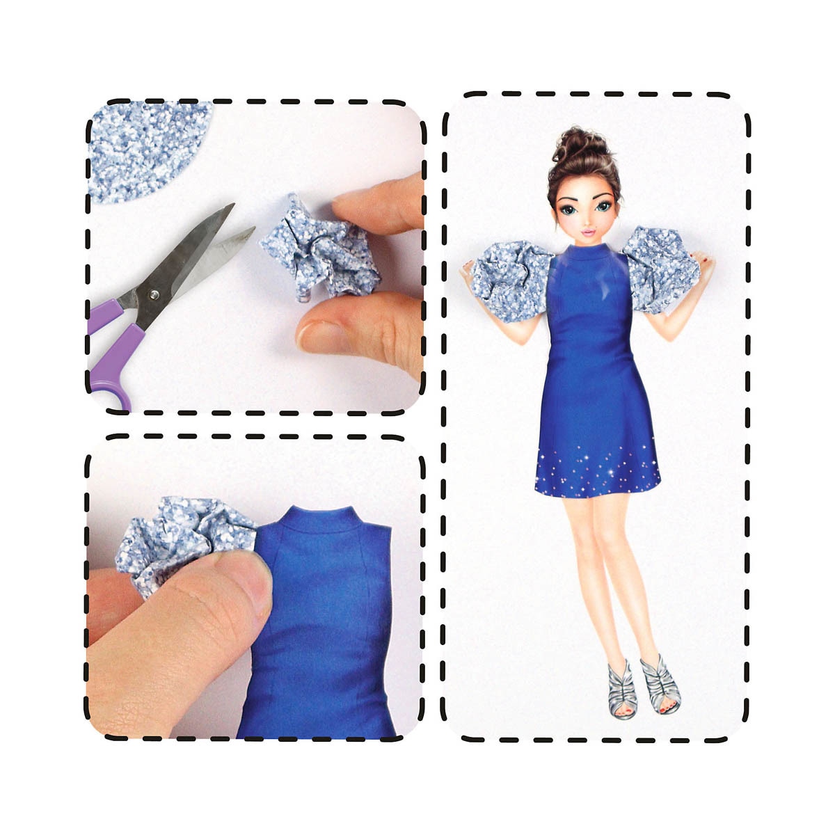 Cuaderno collage dress me up TOPModel 7