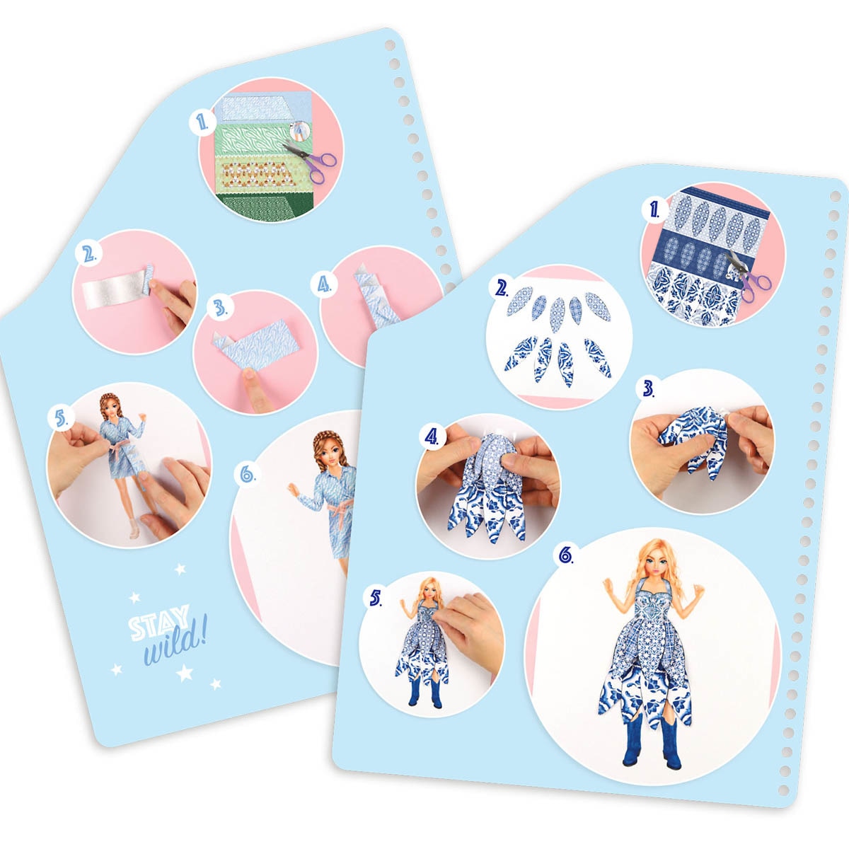 Cuaderno collage dress me up TOPModel 6