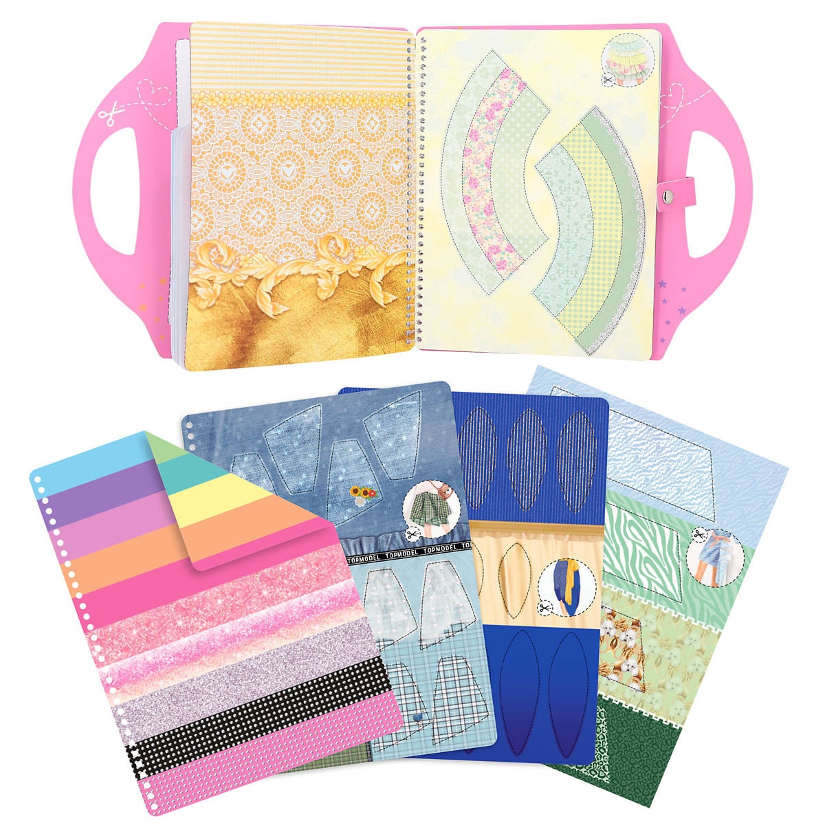 Cuaderno collage dress me up TOPModel 4