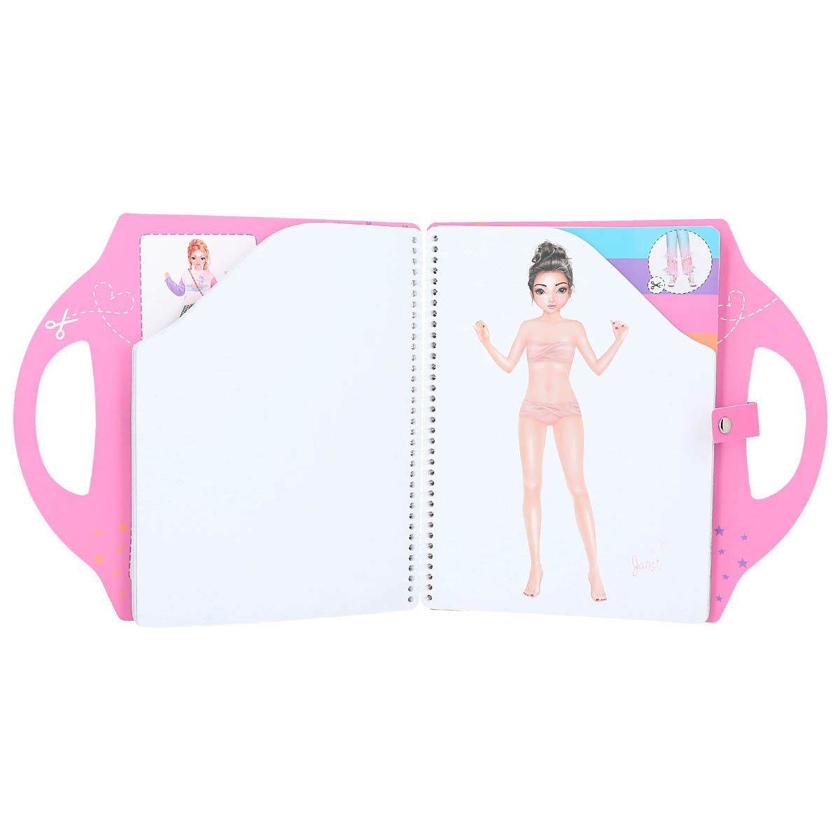 Cuaderno collage dress me up TOPModel 3