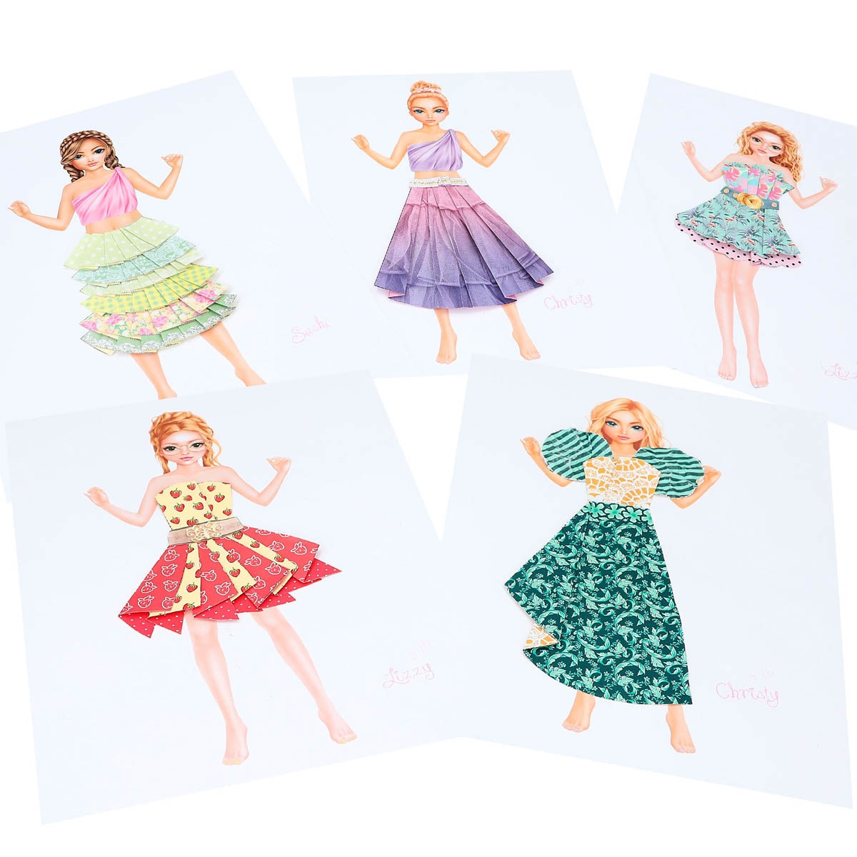 Cuaderno collage dress me up TOPModel 8