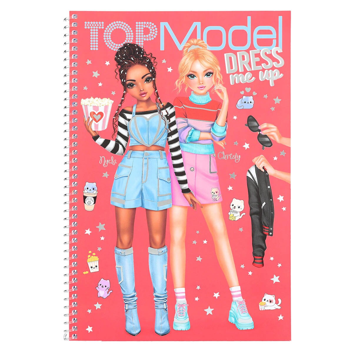 Cuaderno dress me up grande TOPModel 2
