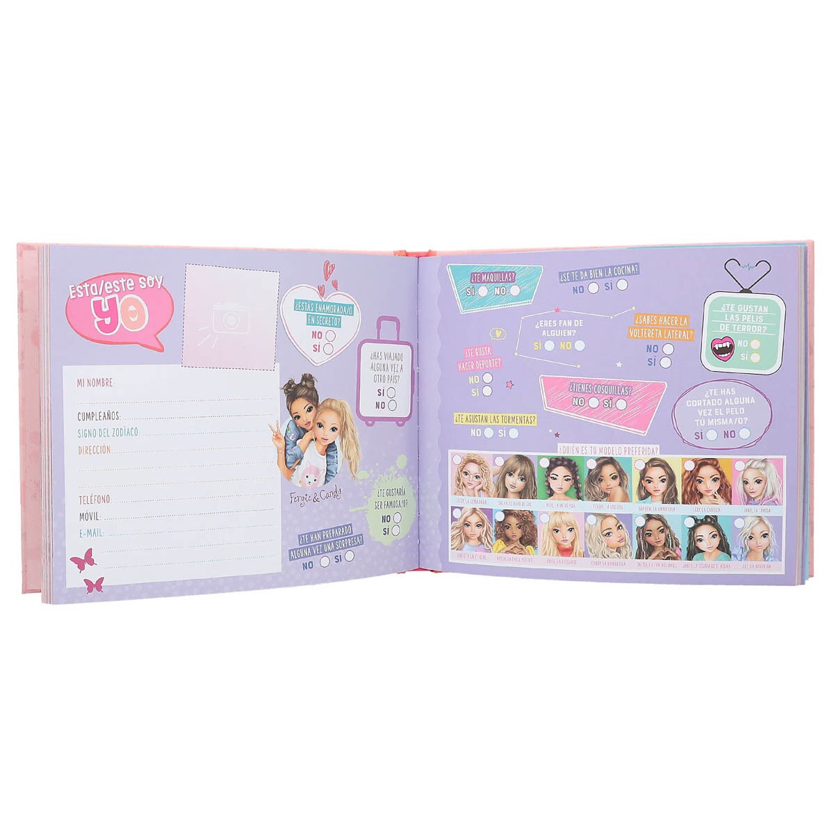 Libro de amigos TOPModel 4