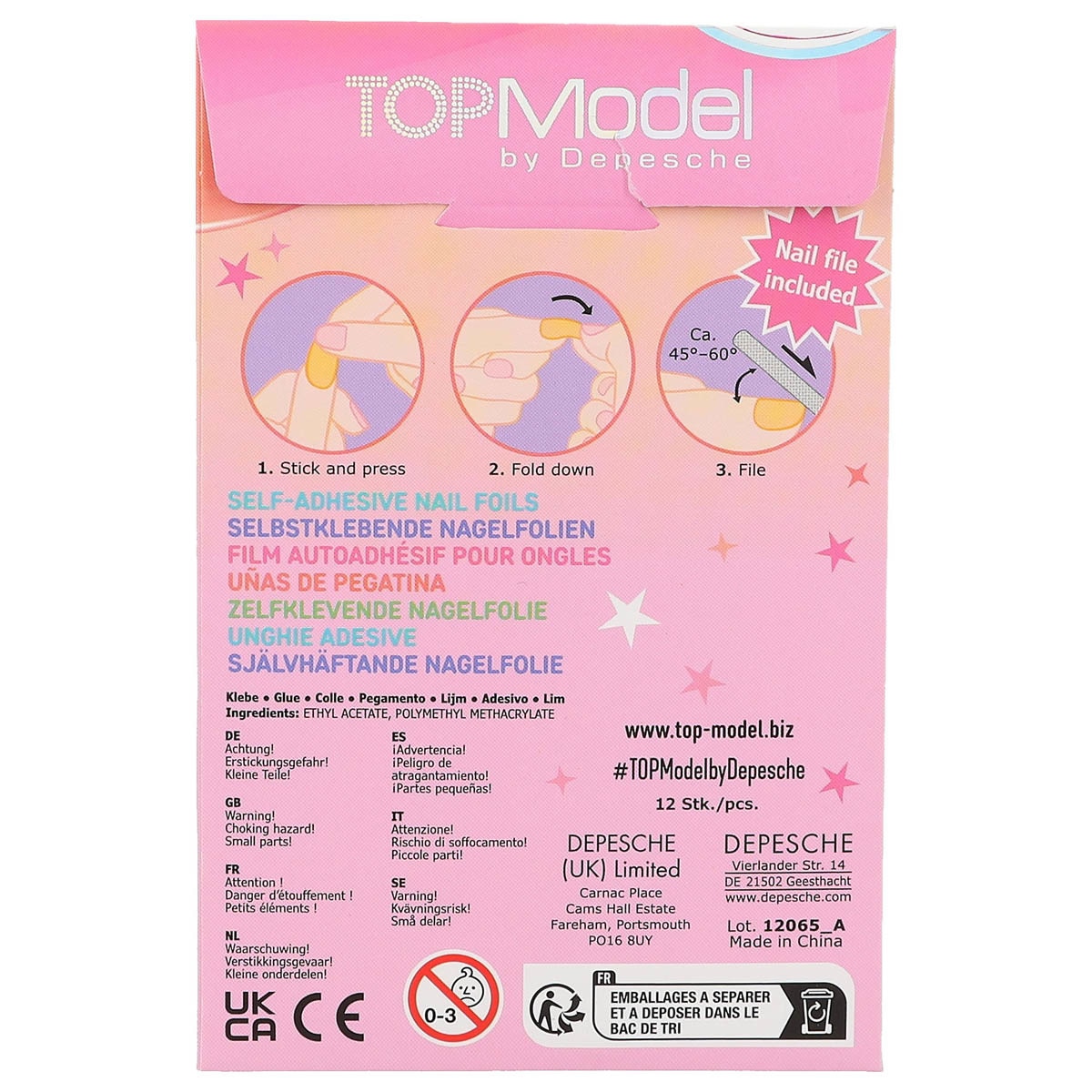Láminas para uñas TOPModel 4