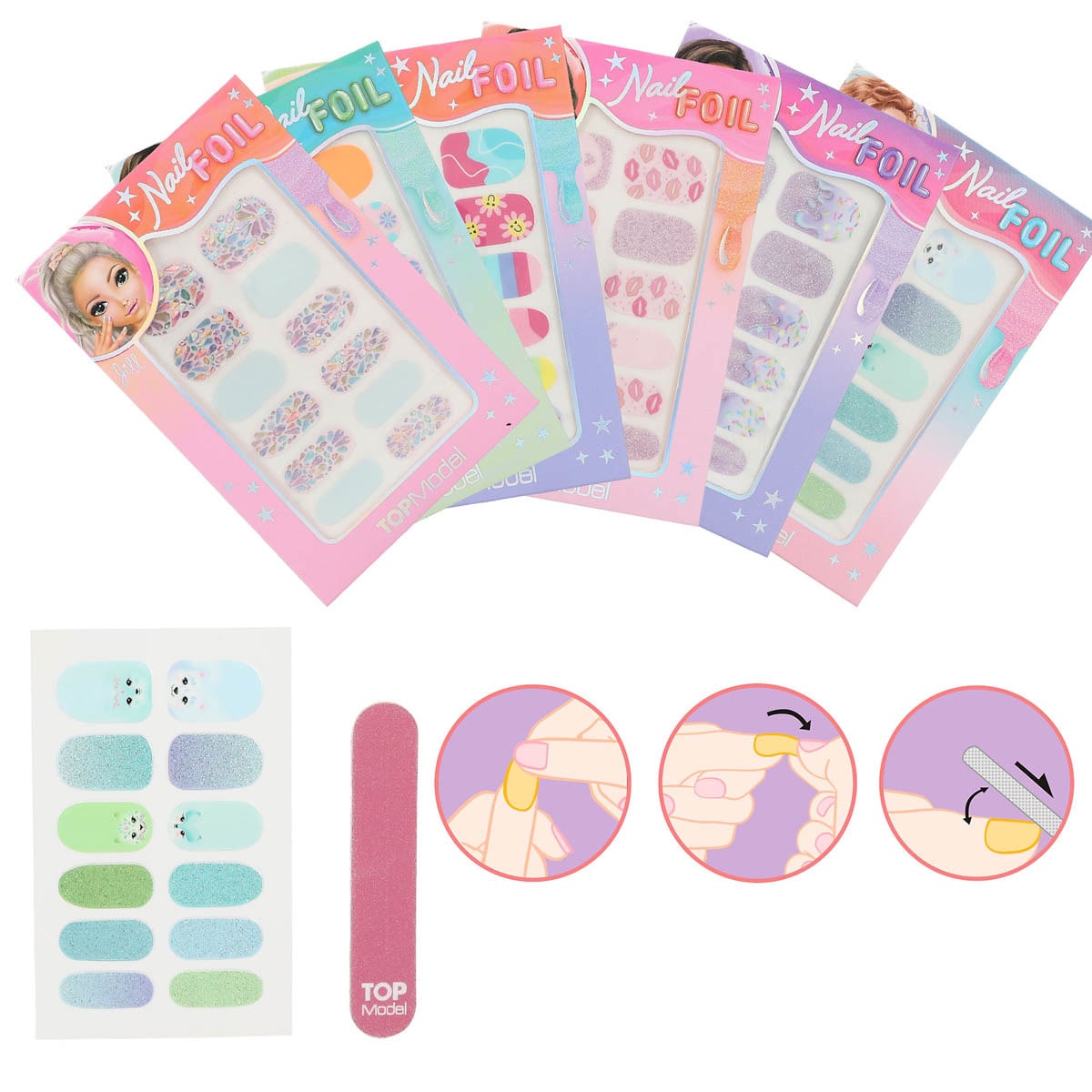 Películas para unhas TOPModel 1