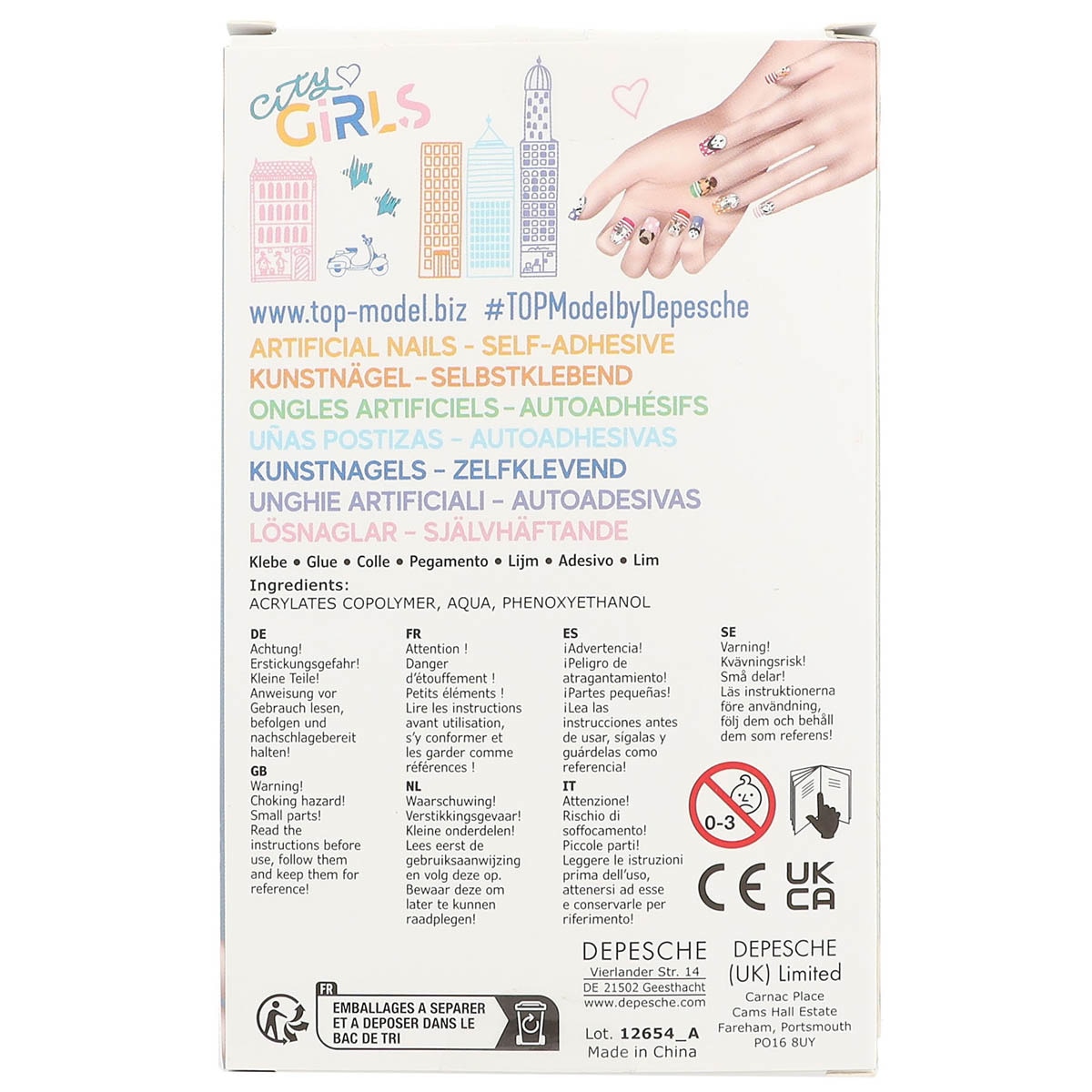 Unhas postiças  TOPModel 5