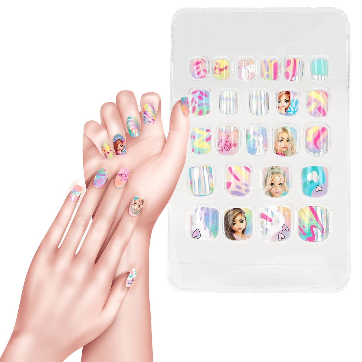 Uñas artificiales planas  TOPModel 3