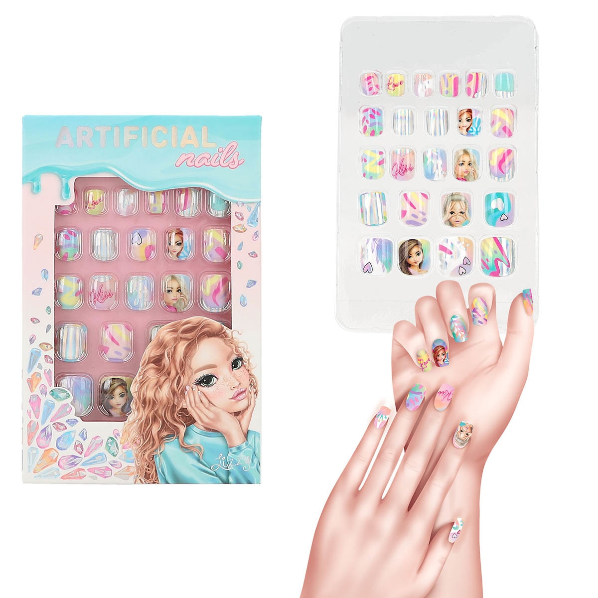 Uñas artificiales planas  TOPModel 1