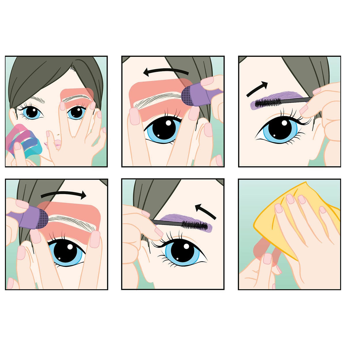 Set de cejas  TOPModel 5