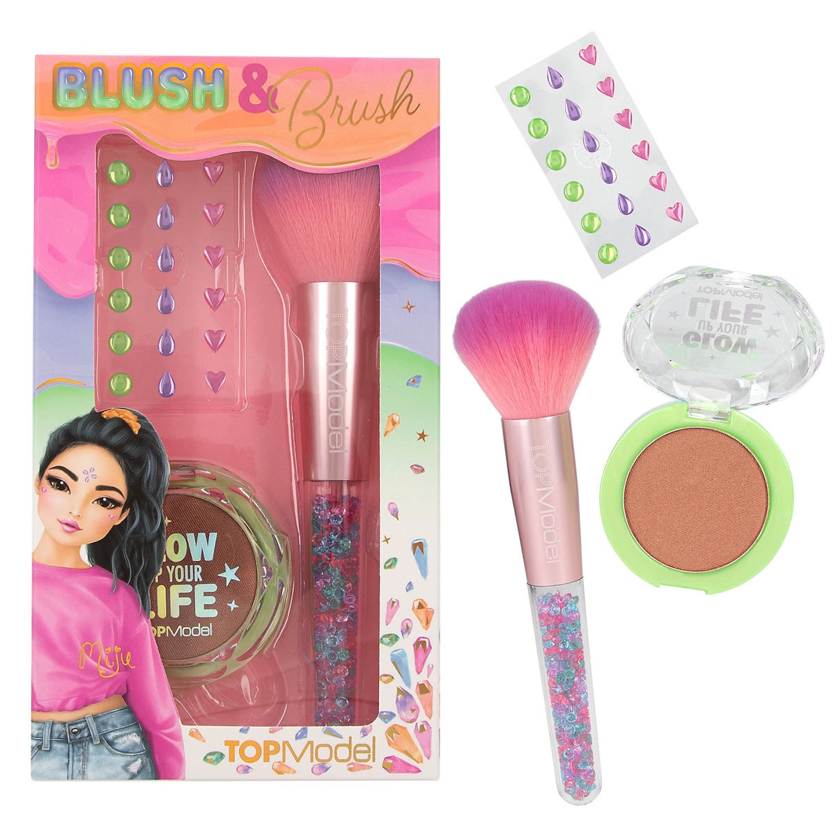 Set de sombra & pincel  TOPModel 1