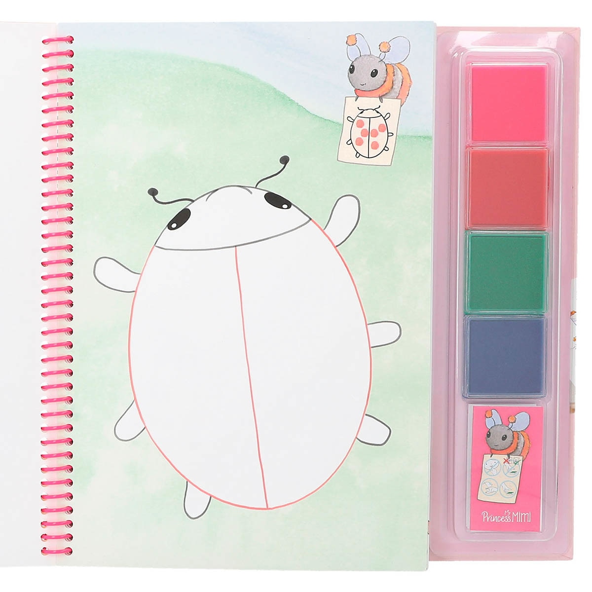 Pintura com os dedos da Princesa Mimi 4