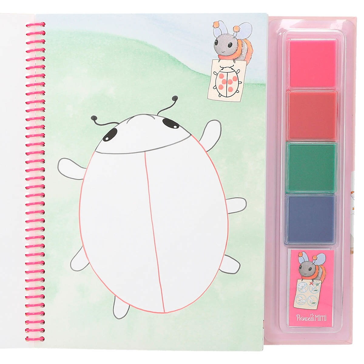 Pintura com os dedos da Princesa Mimi 4