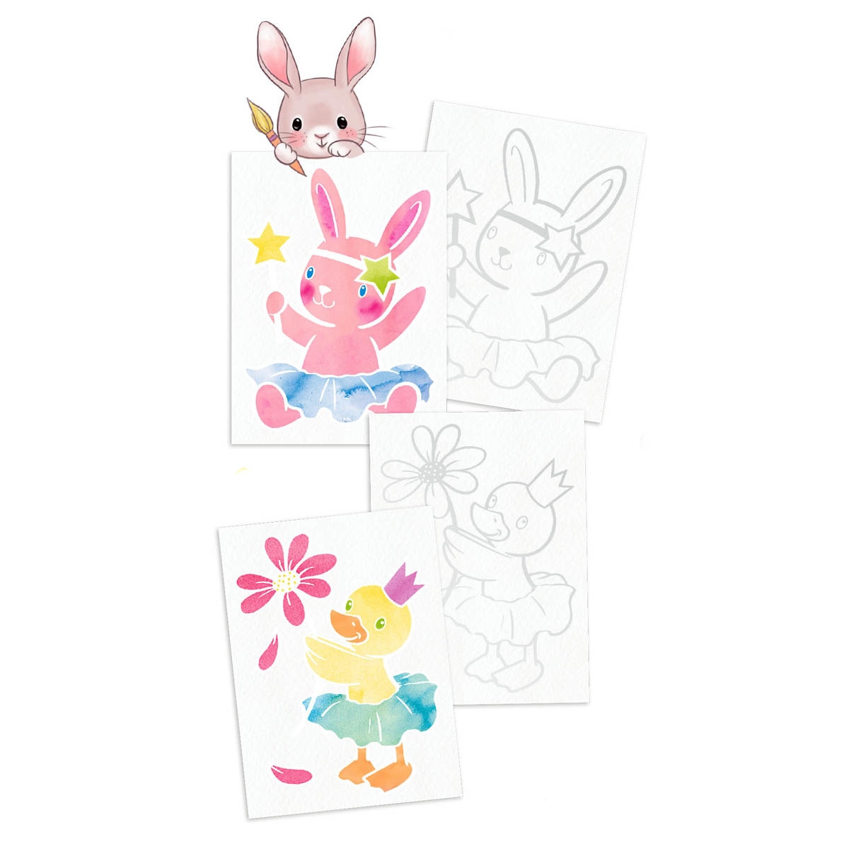 Láminas para colorear Princess Mimi 6