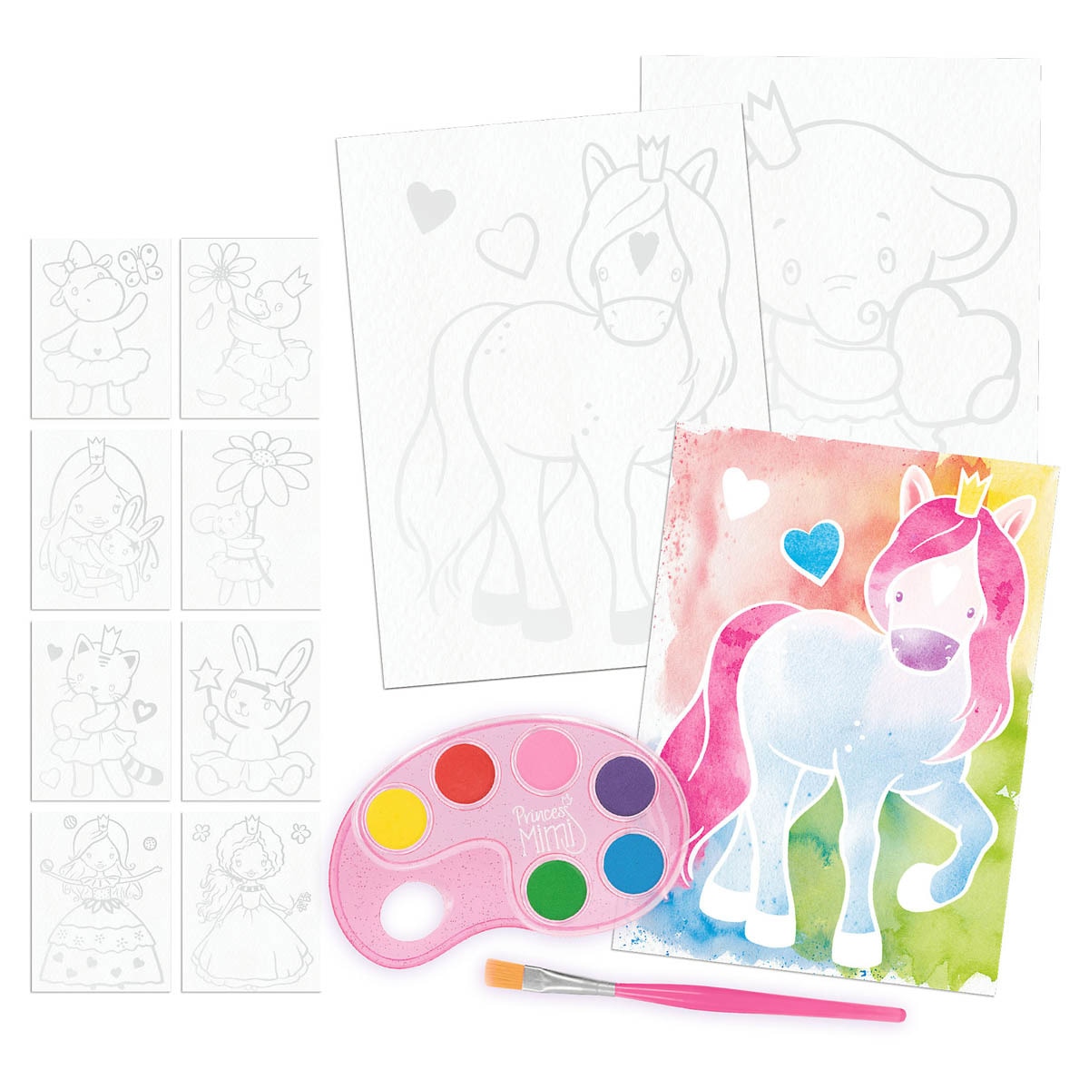 Láminas para colorear Princess Mimi 5